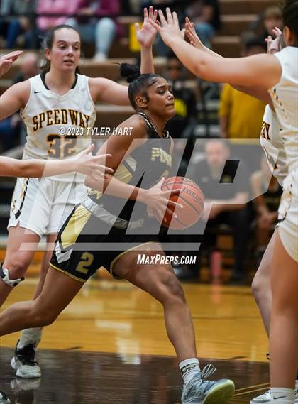 Thumbnail 2 in Purdue Polytechnic vs. Speedway (IHSAA 3A Sectional Semi-Final) photogallery.