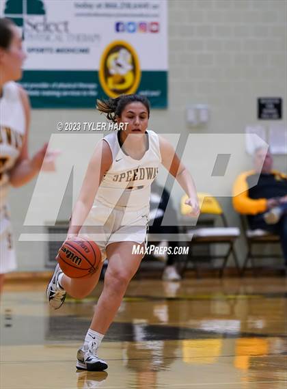 Thumbnail 3 in Purdue Polytechnic vs. Speedway (IHSAA 3A Sectional Semi-Final) photogallery.