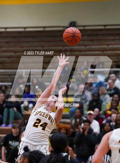 Thumbnail 3 in Purdue Polytechnic vs. Speedway (IHSAA 3A Sectional Semi-Final) photogallery.
