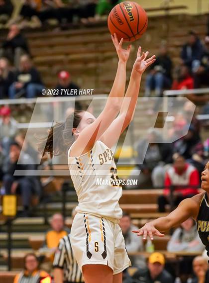 Thumbnail 2 in Purdue Polytechnic vs. Speedway (IHSAA 3A Sectional Semi-Final) photogallery.