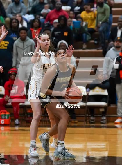 Thumbnail 2 in Purdue Polytechnic vs. Speedway (IHSAA 3A Sectional Semi-Final) photogallery.