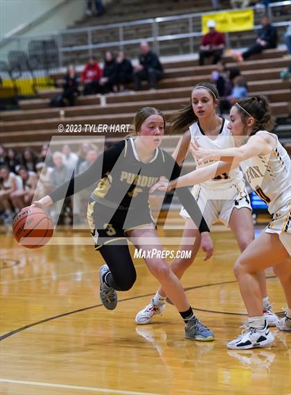 Thumbnail 2 in Purdue Polytechnic vs. Speedway (IHSAA 3A Sectional Semi-Final) photogallery.