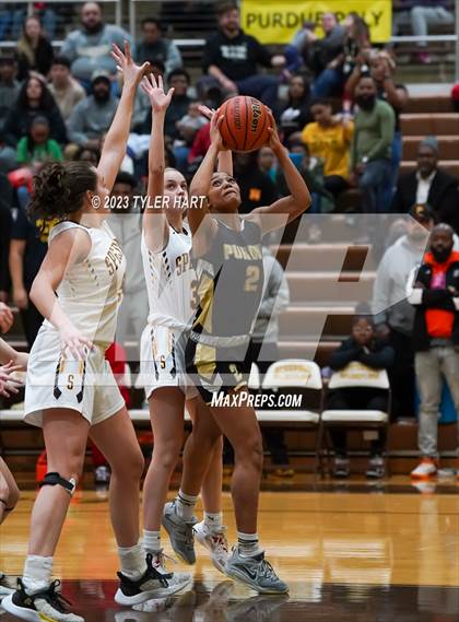 Thumbnail 1 in Purdue Polytechnic vs. Speedway (IHSAA 3A Sectional Semi-Final) photogallery.