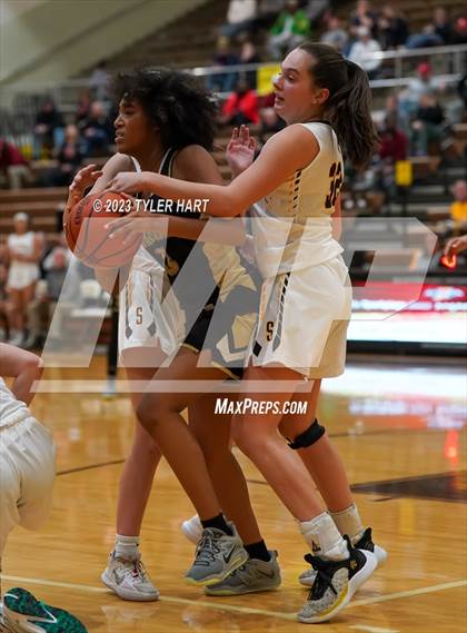 Thumbnail 3 in Purdue Polytechnic vs. Speedway (IHSAA 3A Sectional Semi-Final) photogallery.