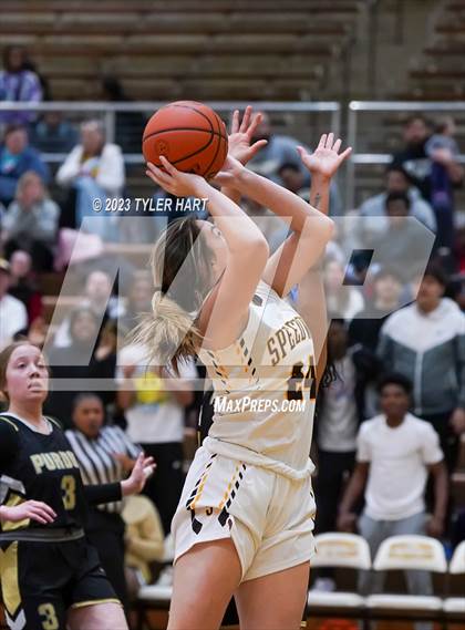 Thumbnail 2 in Purdue Polytechnic vs. Speedway (IHSAA 3A Sectional Semi-Final) photogallery.