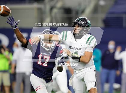 Thumbnail 1 in Cedar Park vs. Ryan (UIL 5A Division 1 Final) photogallery.