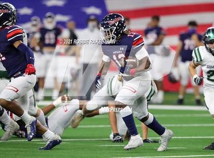 Thumbnail 3 in Cedar Park vs. Ryan (UIL 5A Division 1 Final) photogallery.