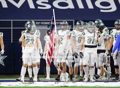 Thumbnail 3 in Cedar Park vs. Ryan (UIL 5A Division 1 Final) photogallery.