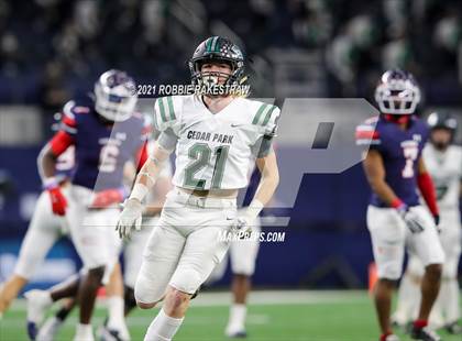 Thumbnail 3 in Cedar Park vs. Ryan (UIL 5A Division 1 Final) photogallery.