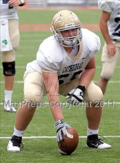Thumbnail 3 in Indianapolis Cathedral vs. Centerville (Kirk Herbstreit National Kickoff Classic) photogallery.