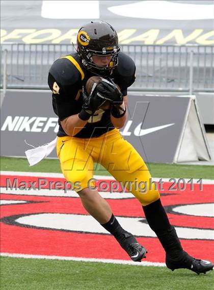Thumbnail 2 in Indianapolis Cathedral vs. Centerville (Kirk Herbstreit National Kickoff Classic) photogallery.