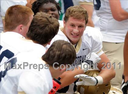 Thumbnail 2 in Indianapolis Cathedral vs. Centerville (Kirk Herbstreit National Kickoff Classic) photogallery.