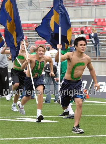 Thumbnail 1 in Indianapolis Cathedral vs. Centerville (Kirk Herbstreit National Kickoff Classic) photogallery.
