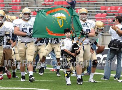 Thumbnail 2 in Indianapolis Cathedral vs. Centerville (Kirk Herbstreit National Kickoff Classic) photogallery.