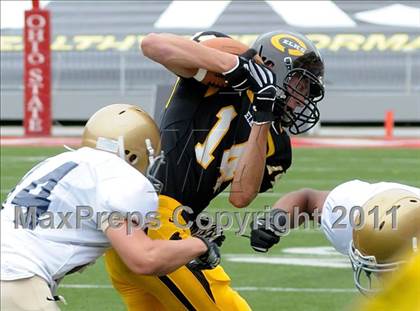 Thumbnail 1 in Indianapolis Cathedral vs. Centerville (Kirk Herbstreit National Kickoff Classic) photogallery.