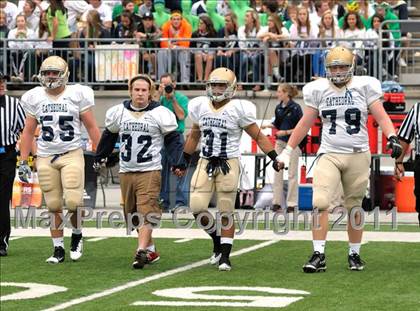 Thumbnail 3 in Indianapolis Cathedral vs. Centerville (Kirk Herbstreit National Kickoff Classic) photogallery.