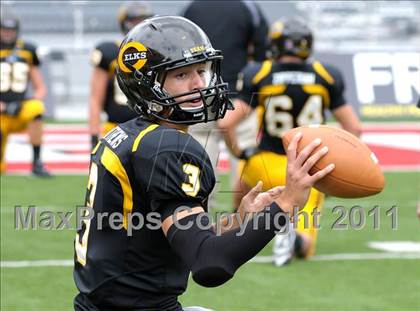 Thumbnail 1 in Indianapolis Cathedral vs. Centerville (Kirk Herbstreit National Kickoff Classic) photogallery.