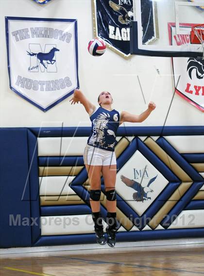 Thumbnail 2 in Lake Mead Academy vs Bishop Gorman(LMCA Fall CLassic) photogallery.