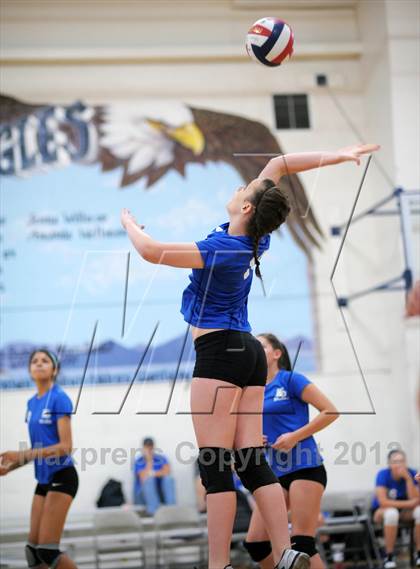 Thumbnail 1 in Lake Mead Academy vs Bishop Gorman(LMCA Fall CLassic) photogallery.