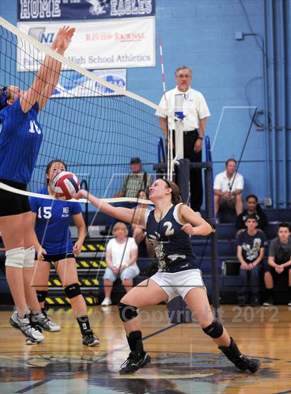Thumbnail 3 in Lake Mead Academy vs Bishop Gorman(LMCA Fall CLassic) photogallery.