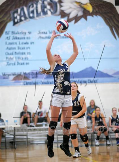 Thumbnail 2 in Lake Mead Academy vs Bishop Gorman(LMCA Fall CLassic) photogallery.