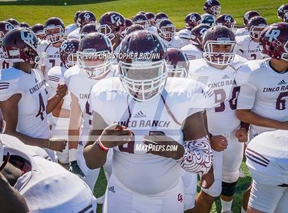 Thumbnail 2 in Cinco Ranch vs Fort Bend Bush (UIL 6A Bi-District Playoff) photogallery.