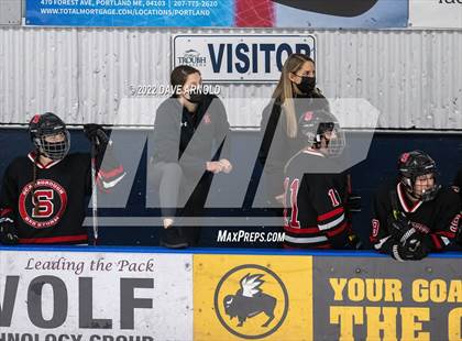 Thumbnail 2 in Scarborough @ Lewiston (Maine State Final) photogallery.