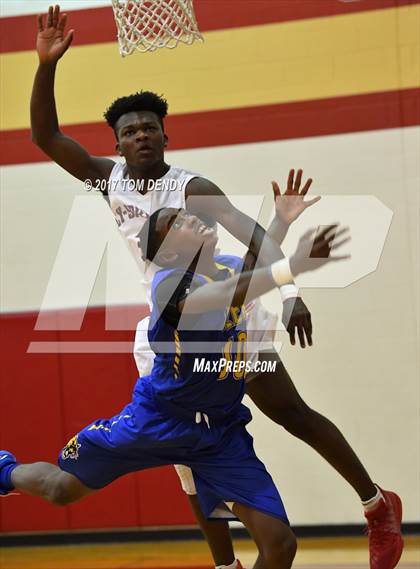 Thumbnail 1 in Cypress Springs vs. Ozen (Cypress Hoops Invitational) photogallery.