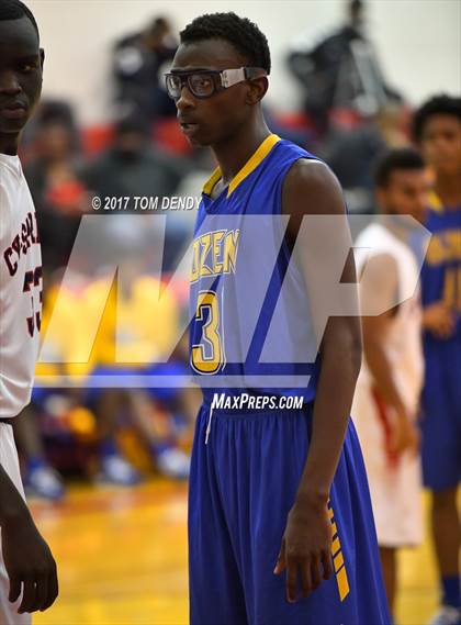 Thumbnail 2 in Cypress Springs vs. Ozen (Cypress Hoops Invitational) photogallery.