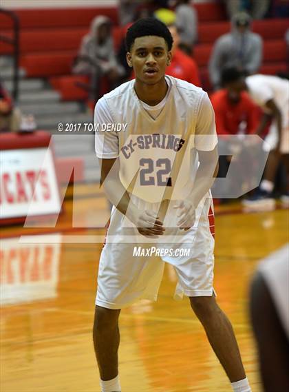 Thumbnail 2 in Cypress Springs vs. Ozen (Cypress Hoops Invitational) photogallery.