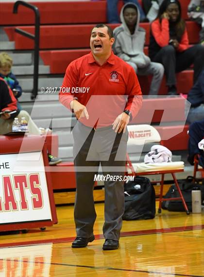 Thumbnail 3 in Cypress Springs vs. Ozen (Cypress Hoops Invitational) photogallery.