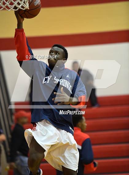 Thumbnail 1 in Cypress Springs vs. Ozen (Cypress Hoops Invitational) photogallery.