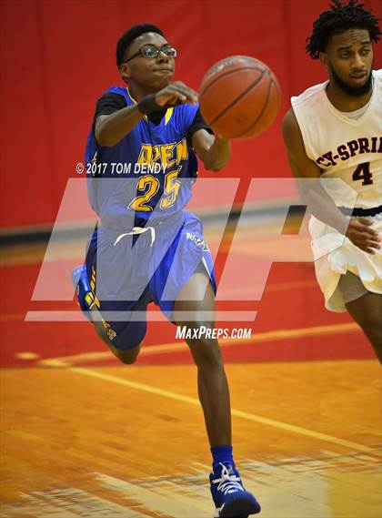 Thumbnail 3 in Cypress Springs vs. Ozen (Cypress Hoops Invitational) photogallery.