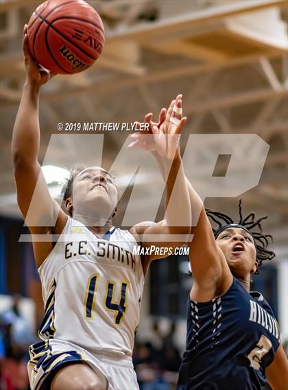 Thumbnail 1 in E.E. Smith vs. Hillside (NCHSAA 3A 4th Round) photogallery.
