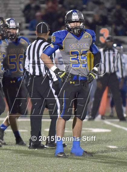 Thumbnail 3 in Sutter vs. Sierra (CIF NorCal Regional 4-A Division Final) photogallery.