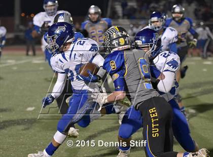 Thumbnail 2 in Sutter vs. Sierra (CIF NorCal Regional 4-A Division Final) photogallery.