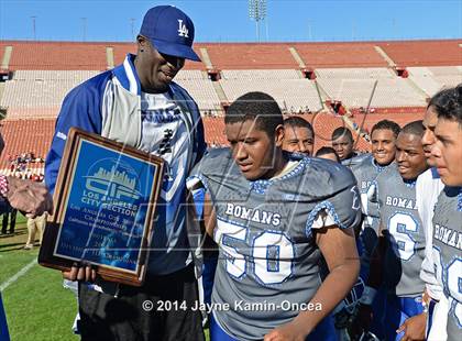 Thumbnail 3 in Los Angeles vs Monroe (CIF D3 Final) photogallery.