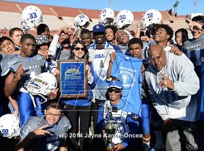 Thumbnail 3 in Los Angeles vs Monroe (CIF D3 Final) photogallery.