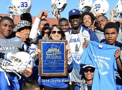 Thumbnail 2 in Los Angeles vs Monroe (CIF D3 Final) photogallery.