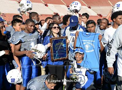 Thumbnail 1 in Los Angeles vs Monroe (CIF D3 Final) photogallery.