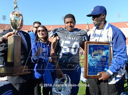 Thumbnail 2 in Los Angeles vs Monroe (CIF D3 Final) photogallery.