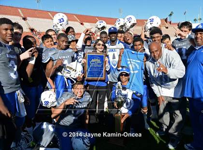 Thumbnail 1 in Los Angeles vs Monroe (CIF D3 Final) photogallery.