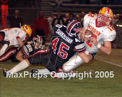 Thumbnail 3 in Mission Viejo vs. Hart (Section Playoffs) photogallery.