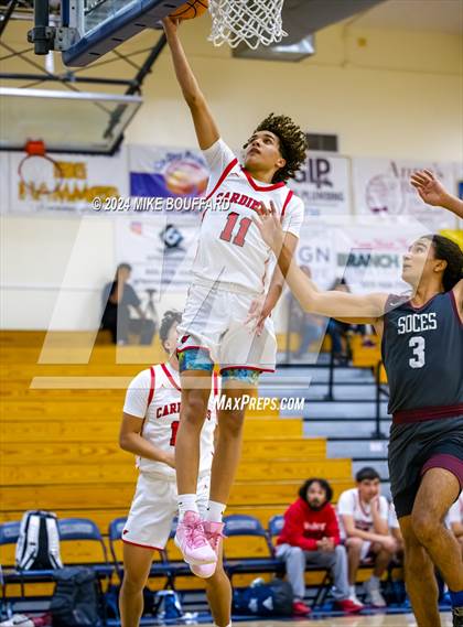 Thumbnail 1 in Sherman Oaks CES vs Bishop Diego (Santa Barbara Holiday Classic) photogallery.