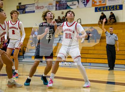 Thumbnail 1 in Sherman Oaks CES vs Bishop Diego (Santa Barbara Holiday Classic) photogallery.