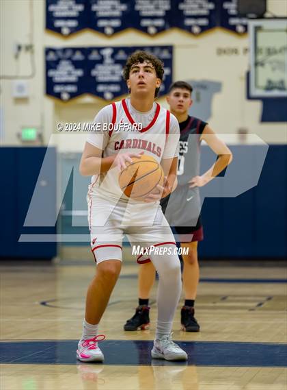 Thumbnail 1 in Sherman Oaks CES vs Bishop Diego (Santa Barbara Holiday Classic) photogallery.