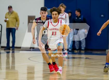 Thumbnail 2 in Sherman Oaks CES vs Bishop Diego (Santa Barbara Holiday Classic) photogallery.