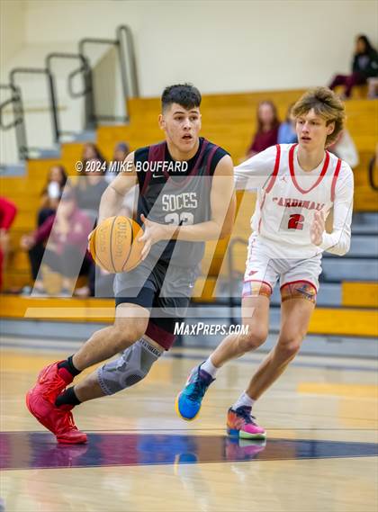Thumbnail 1 in Sherman Oaks CES vs Bishop Diego (Santa Barbara Holiday Classic) photogallery.