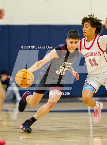 Thumbnail 3 in Sherman Oaks CES vs Bishop Diego (Santa Barbara Holiday Classic) photogallery.