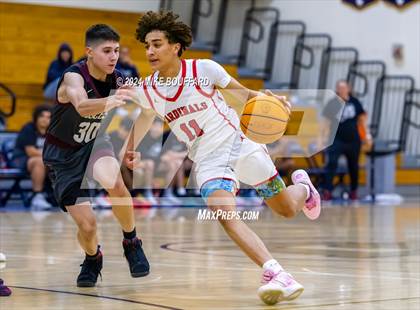 Thumbnail 2 in Sherman Oaks CES vs Bishop Diego (Santa Barbara Holiday Classic) photogallery.